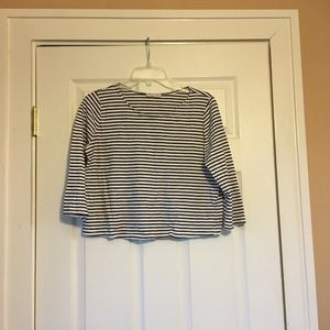 Gianni Bini Stripped Crop Top🖤